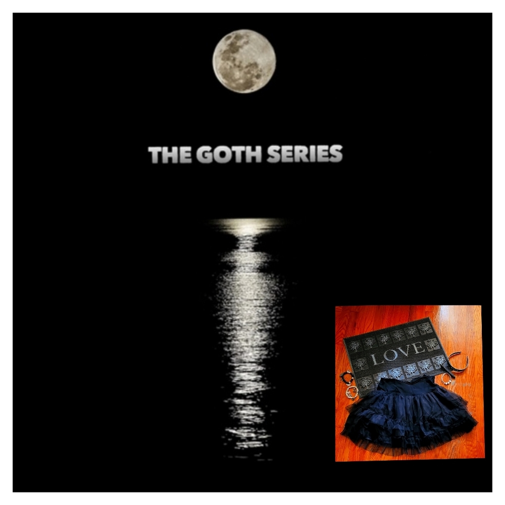 Goth Series: Mesh Panel Designed Dress | Size XL